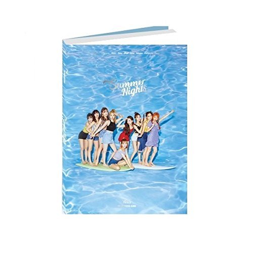 【中古】TWICE ２nd Special Album - SUMMER NIGHTS [ A Ver. ] CD + Photobook + Lyrics Poster + Polaroid PostCard + DI