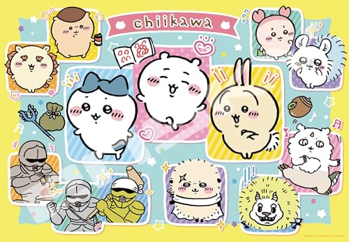 【中古】(非常に良い)エンスカイ(ENSKY) ちいかわ ちいかわとなかまたち 51×73.5cm ジグソーパズル 1000ピース JIGSAW PUZZLE 1000T-377