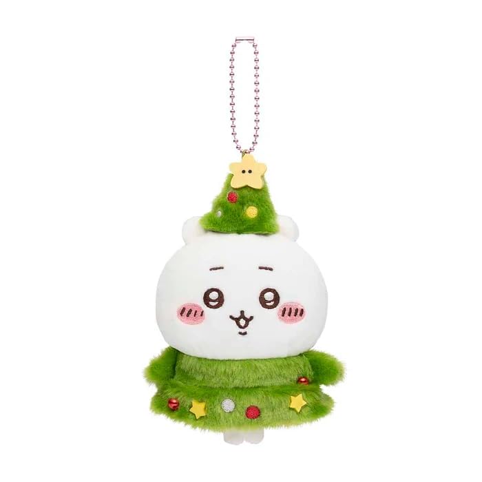 【中古】(非常に良い)[グレイ・パーカー・サービス] ちいかわ ハッピーホリデーなマスコット ぬいぐるみ ちいかわ