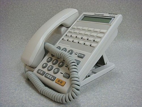 【中古】Panasonic La Relier 12キー電話機N-W VB-F411NA-W