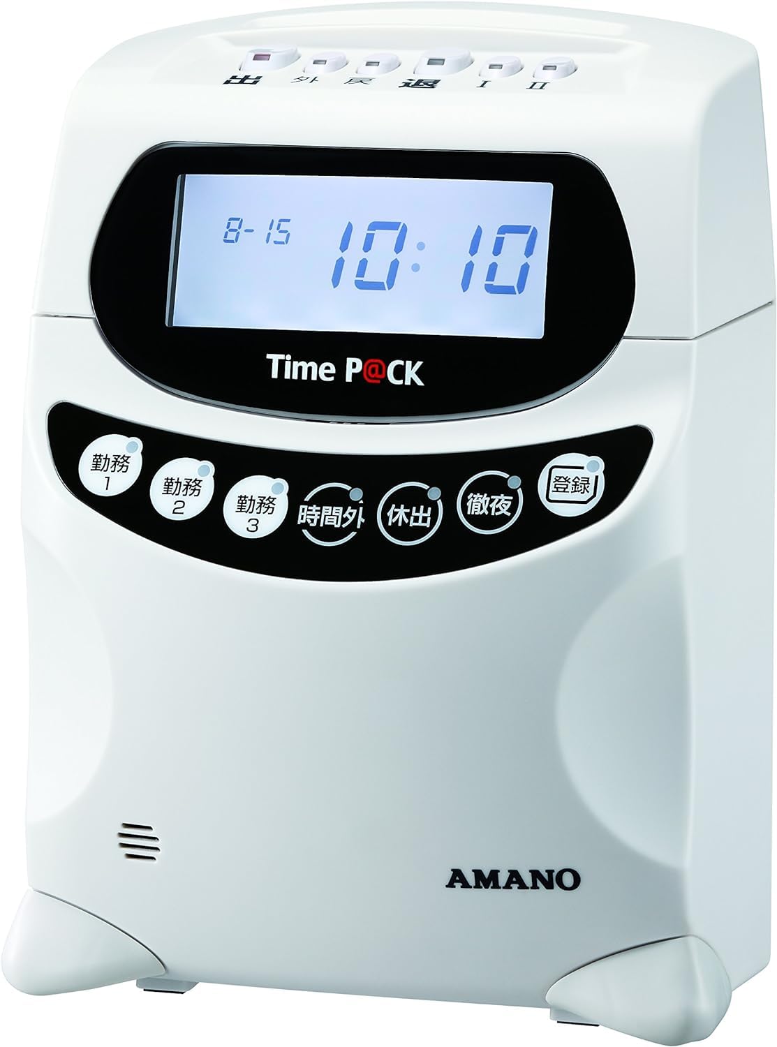 【中古】(非常に良い)アマノ TimeP@CK3 150WL PC接続式タイムレコーダー TimeP@CK III 150WL