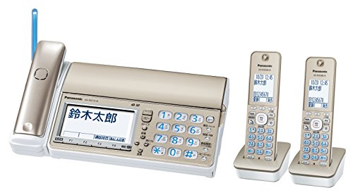 【中古】(人並み外れたに好いたらしい)パナソニック デジタルコードレスファクス(子機2台) KX-PD715DW-N