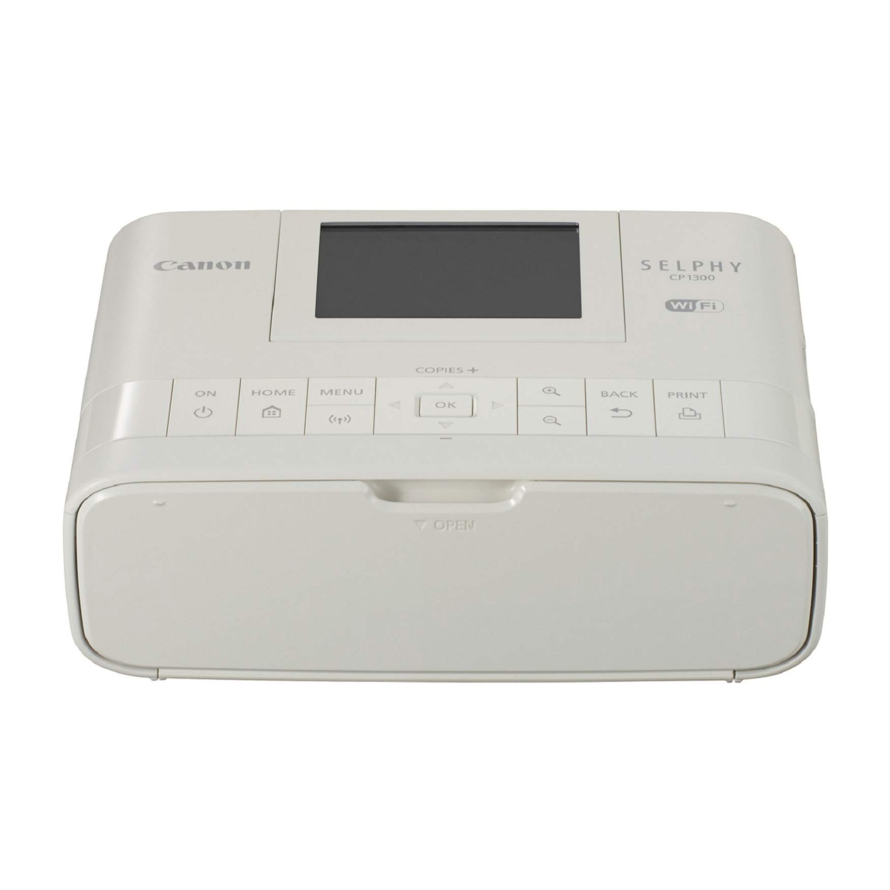 【中古】Canon SELPHY CP1300 - Printer - color - dye sublimation - 4 インチ x 6 インチ up to 0.8 時間／page (color) - capacit
