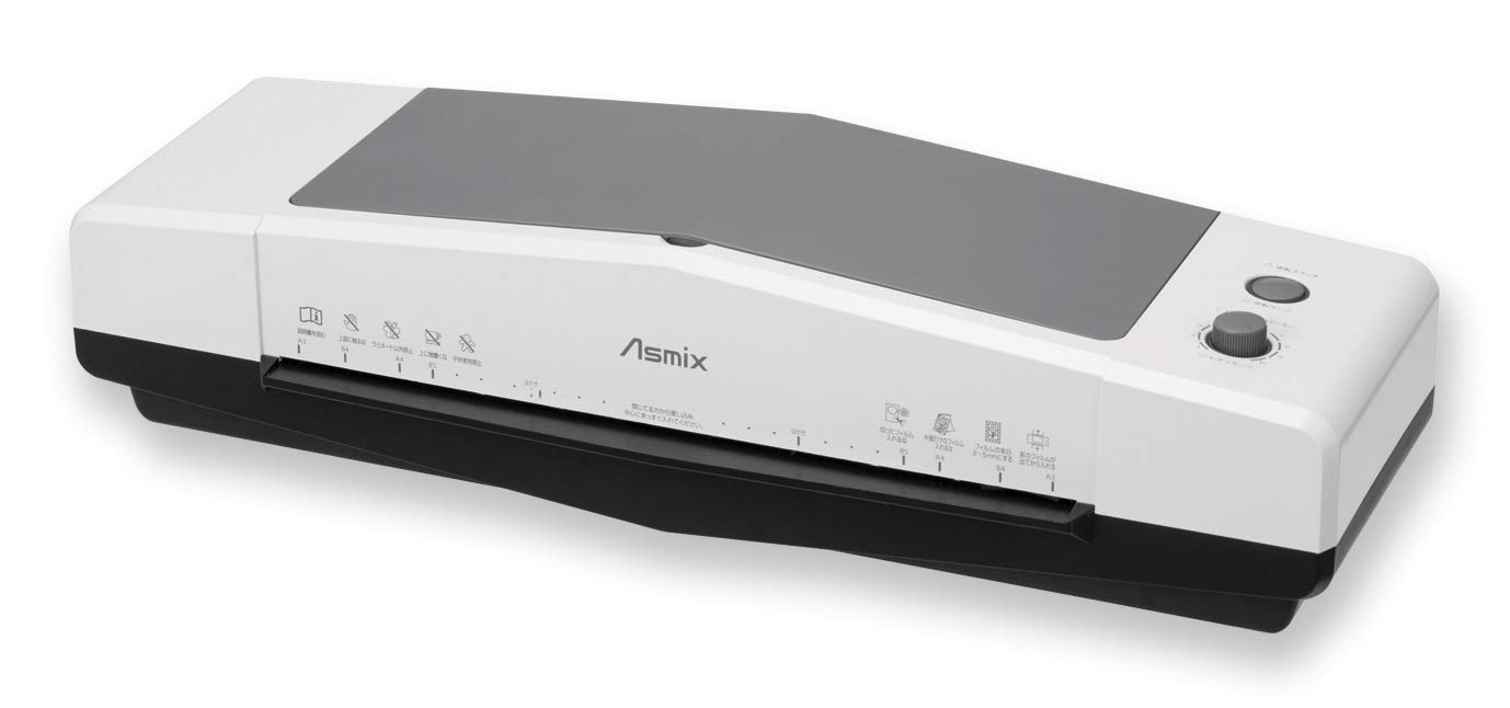 【中古】(人並み外れたに好いたらしい)アスカ ラミネーター 4本巻き L410A3 ウォーム引きあげる35秒 A4産業最速33秒 オートリバース 150ミクロンまで 白いこと