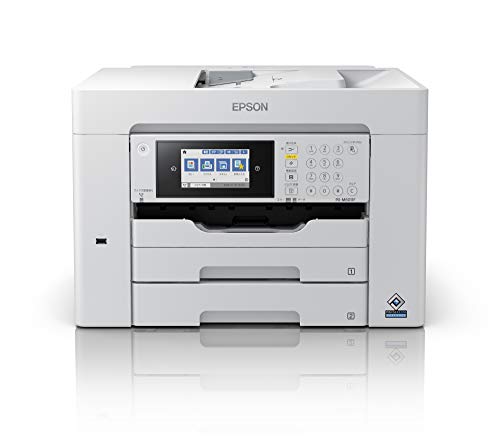 【中古】(人並み外れたに好いたらしい)エプソン 印刷機 A3ノビ相応う商行為インクジェット色合い結びあわせる機 FAX PX-M6011F パウダーコンパクト 2段テープ青写真