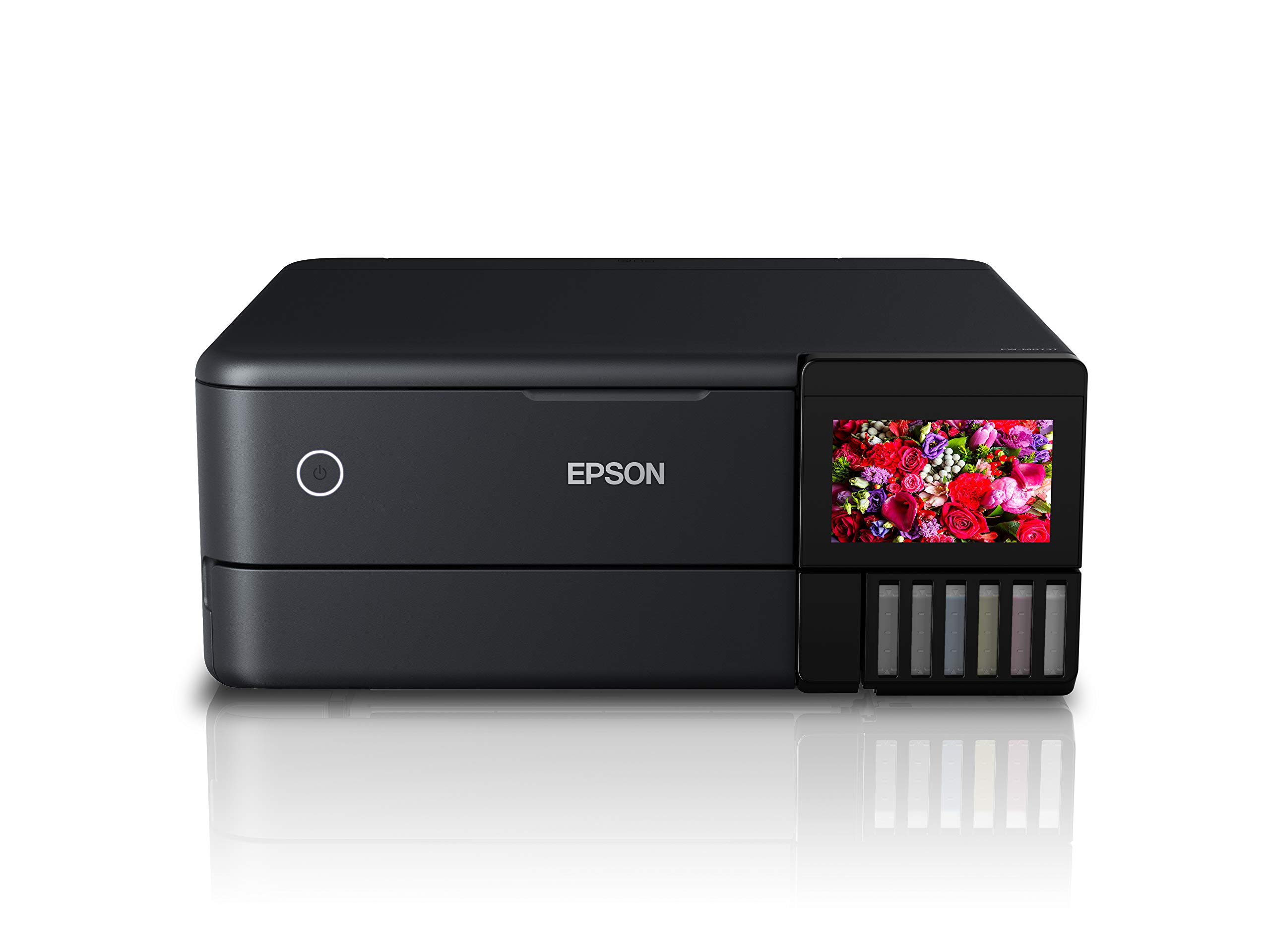 【中古】(非常に良い)エプソン プリンター エコタンク搭載 A4インクジェット複合機 EP-M873T 6色 独立インク 無線・有線LAN 前面給紙 自動両面印刷