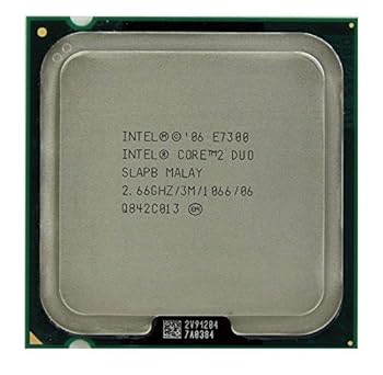 【中古】Intel Core 2 Duo E7300 2.66GHz 3MB 中央処理装置 Processor LGA775 SLAPB SLB9X SLGA9 by Intel