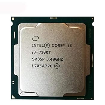 【中古】Intel Core I3-7100T デュアル中核グループ 3.4GHz 3MB 現ナマ I3 7100T LGA 1151 35W 中央処理装置 事務机とっ始め中央処理装置 取り調べる済み 100%動くこと