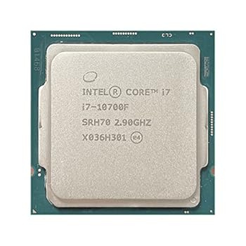 【中古】Intel Core I7-10700F I7 10700F 2.9 GHz 8コア 16スレッド CPUプロセッサー L2\u003d2M L3\u003d16M 65W LGA 1200