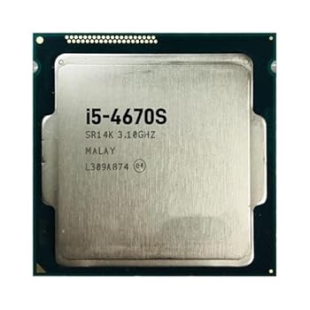 【中古】Intel Core I5-4670S I5 4670S 3.1 GHz 当て嵌めるクアッドコア 中央処理装置 中央処理装置 6M 65W LGA 1150