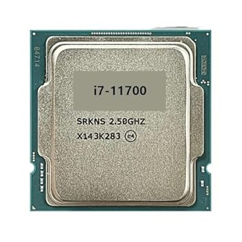 【中古】Intel Core I7-11700 I7 11700 2.5 GHz 新しい 8 コア 16 スレッド CPU プロセッサー L3\u003d16M 65W LGA 1200