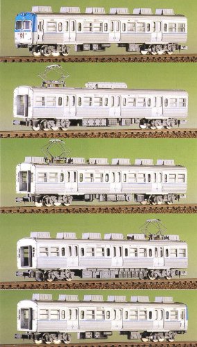 【中古】(非常に良い)Nゲージ 422 京王3000系 5輌セット (未塗装車体キット)