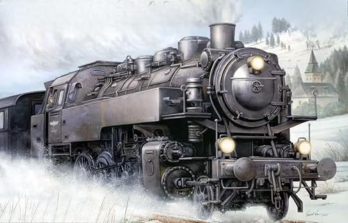 【中古】(未使用品)組立キット 00217 BR86 蒸気機関車 1／35 モデルキット