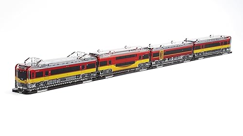 【中古】３Dアクデン 京阪8000系 (セット) アクリル 鉄道 模型 電車 組立て キット クリスタル 贈り物 趣味 ギフト