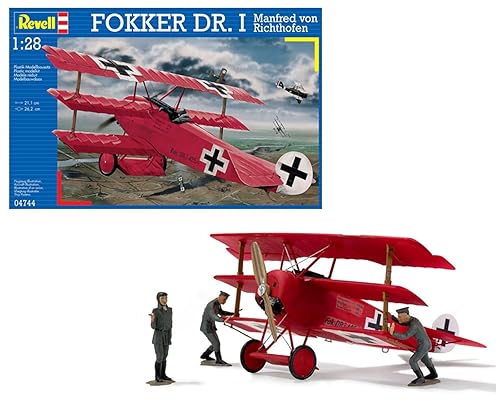 【中古】(非常に良い)ドイツレベル 1／28 フォッカー Dr.1 04744 プラモデル