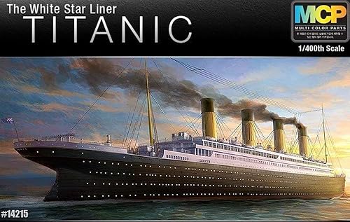 【中古】(非常に良い)Academy 1 ／ 400タイタニック号ブランド新しいMCPマルチカラーパーツプラスチックモデルキット# 14215 13,090円