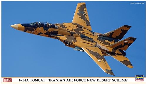 【中古】(未使用品)ハセガワ 1／72 イラン空軍 F-14A トムキャット イラン空軍 ニューデザートスキーム プラモデル 02242