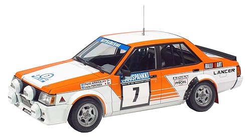 【中古】(非常に良い)プラッツ／NuNu 1／24 レーシングシリーズ 三菱 ランサー ターボ 1982 1000湖ラリー プラモデル PN24018