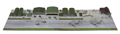 【中古】(未使用品)ピットロード 1／700 SPSシリーズ 航空自衛隊基地2 飛行場情景ペーパーベース(180×280mm 2枚入) プラモデル SPS16