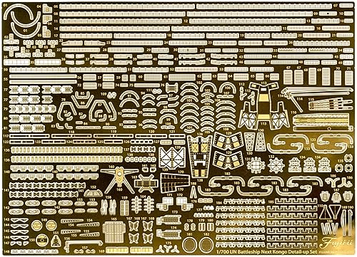 【中古】(未使用品)フジミ模型 1／700 グレードアップパーツシリーズNo.135 艦NEXT 日本海軍戦艦 金剛 純正エッチングパーツ Gup-135