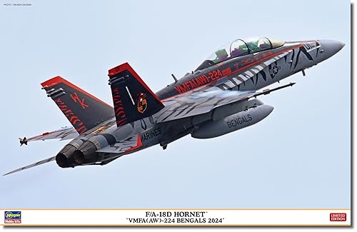 【中古】(未使用品)ハセガワ(Hasegawa) 1／48 アメリカ F／A-18D ホーネット VMFA(AW)-224 ベンガルズ 2024 プラモデル 07545 (飛行機) 12,172円
