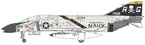 【中古】(未使用品)ファインモールド(FineMolds) 1／72 ジェット機シリーズ アメリカ F-4B 戦闘機 VF-84 ジョリーロジャース プラモデル FF05 (飛行機)