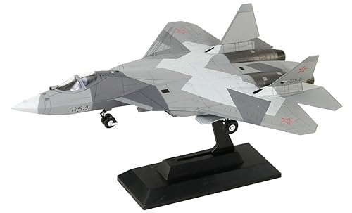【中古】(非常に良い)ピットロード(PIT-ROAD) 1／144 SNPシリーズ ロシア 戦闘機 Su-57 塗装済みプラモデル SNP13 (飛行機) 7,414円