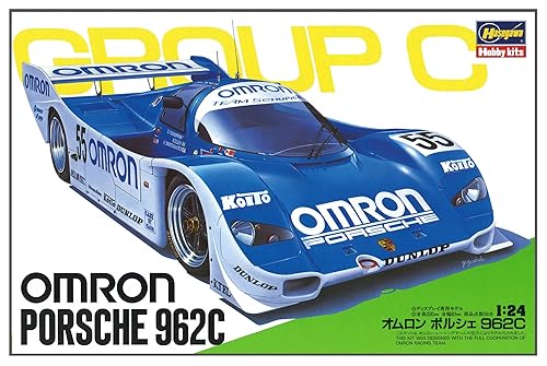 【中古】(未使用品)ハセガワ 1／24 カーモデルシリーズ オムロン ポルシェ 962C プラモデル 20280