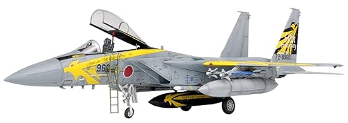 【中古】プラッツ(PLATZ) 1／72 航空自衛隊 F-15J イーグル 小松基地航空祭2014 第306飛行隊 ゴールデンイーグルス 特別塗装機 ボーディングラダー付属 プ