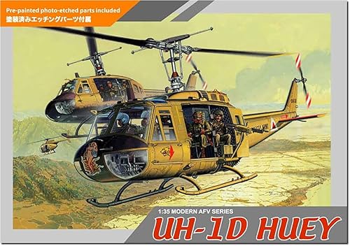 【中古】(未使用品)プラッツ ドラゴン 1/35 アメリカ 汎用ヘリ UH-1D ヒューイ プラモデル DR3538 (ヘリコプター)