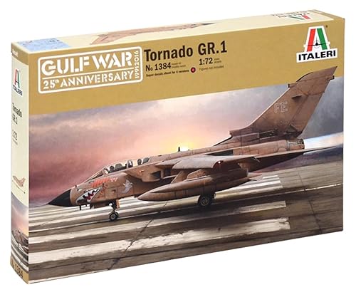【中古】(非常に良い)プラッツ イタレリ 1／72 イギリス 戦闘機 トーネード GR.1 プラモデル IT1384 (飛行機)