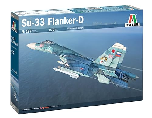 【中古】(未使用品)プラッツ イタレリ 1／72 ロシア Su-33 シーフランカー プラモデル IT0197 (飛行機)