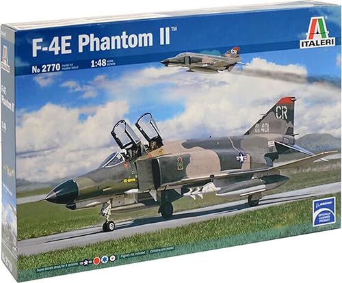 【中古】プラッツ イタレリ 1／48 F-4E ファントムII プラモデル IT2770