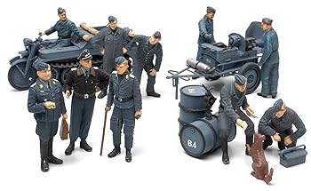 【中古】(未使用品)タミヤ 1／48 スケール限定商品 ドイツ航空機用電源車・空軍クルーセット