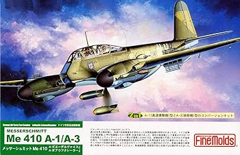 【中古】(非常に良い)ファインモールド 1／72 ドイツ空軍 メッサーシュミット Me410 A-1／A-3 プラモデル FL3
