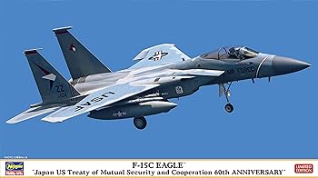 【中古】(非常に良い)ハセガワ(Hasegawa) 1／72 アメリカ F-15C イーグル 日米安全保障条約60周年記念 プラモデル 02360