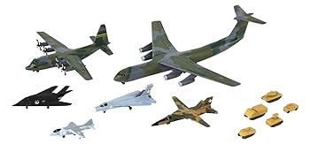 【中古】(未使用品)ピットロード 1／700 スカイウェーブシリーズ デザート・シールド1 メタル製 OV-1Aモホーク 2機付き プラモデル S6M 成型色