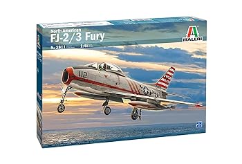 【中古】プラッツ イタレリ 1／48 アメリカ FJ-2／3 フューリー プラモデル IT2811 (飛行機)