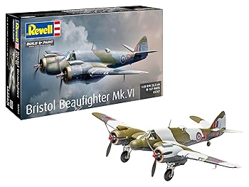 【中古】ドイツレベル 1／48 ブリストル ボーファイターMk.6 プラモデル 03767 (飛行機)