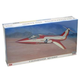 【中古】ハセガワ 1／48 F-104スターファイター レッドバロン