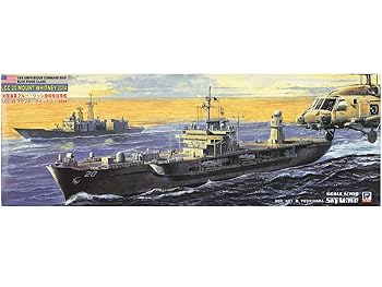 【中古】(未使用品)ピットロード 1／700 アメリカ海軍 ブルー・リッジ級 揚陸指揮艦 LCC-20 マウント・ホイットニー 2004 M25