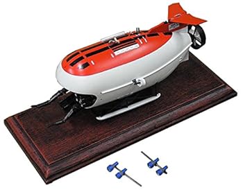 【中古】ピットロード 1／60 ロシア 深海探査艇 ミール1号艇 塗装済完成品 CSM02