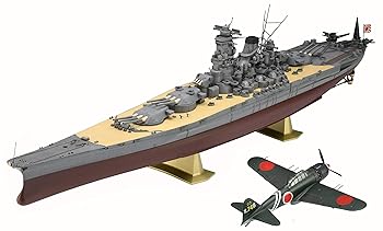 【中古】(非常に良い)ハセガワ 1／72 日本海軍 零式艦上戦闘機 52型丙 & 1／450 戦艦 大和 零和セット プラモデル SP425