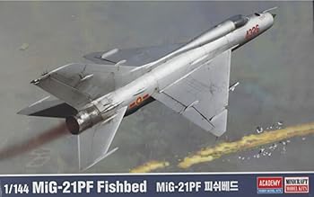【中古】(未使用品)アカデミー12664 1/144 MiG-21PF 魚床航空機 プラモデルキット