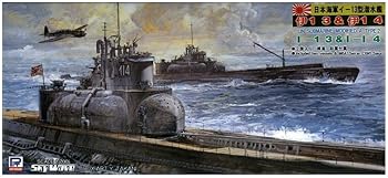 【中古】(未使用品)ピットロード 1／700 日本海軍 潜水艦 伊13&伊14 W41