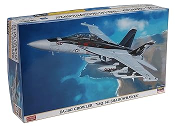 【中古】ハセガワ 1／72 飛行機シリーズ EA-18G グラウラー “VAQ-141 シャドウホークス\