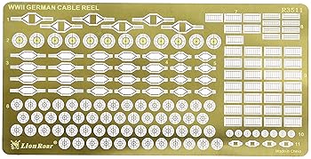 【中古】(未使用品)ピットロード 1／350 第二次世界大戦 独海軍 艦船用ケーブルリール R3511