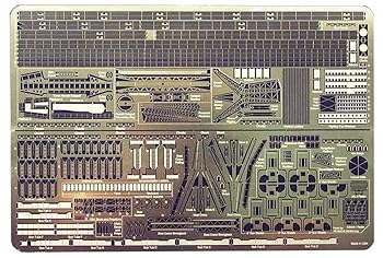 【中古】(未使用品)ピットロード 1／350 第二次世界大戦 米海軍 戦艦 アリゾナ／ペンシルバニア用 GM3525