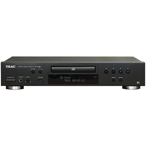 【中古】(未使用品)TEAC CDプレーヤー iPod対応 ブラック CD-P650-B