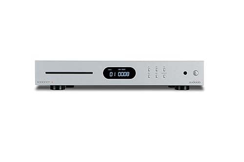 【中古】(未当て嵌める品)Audiolab 6000CDT 専用CD運び 遠隔操作付(しろがね色)